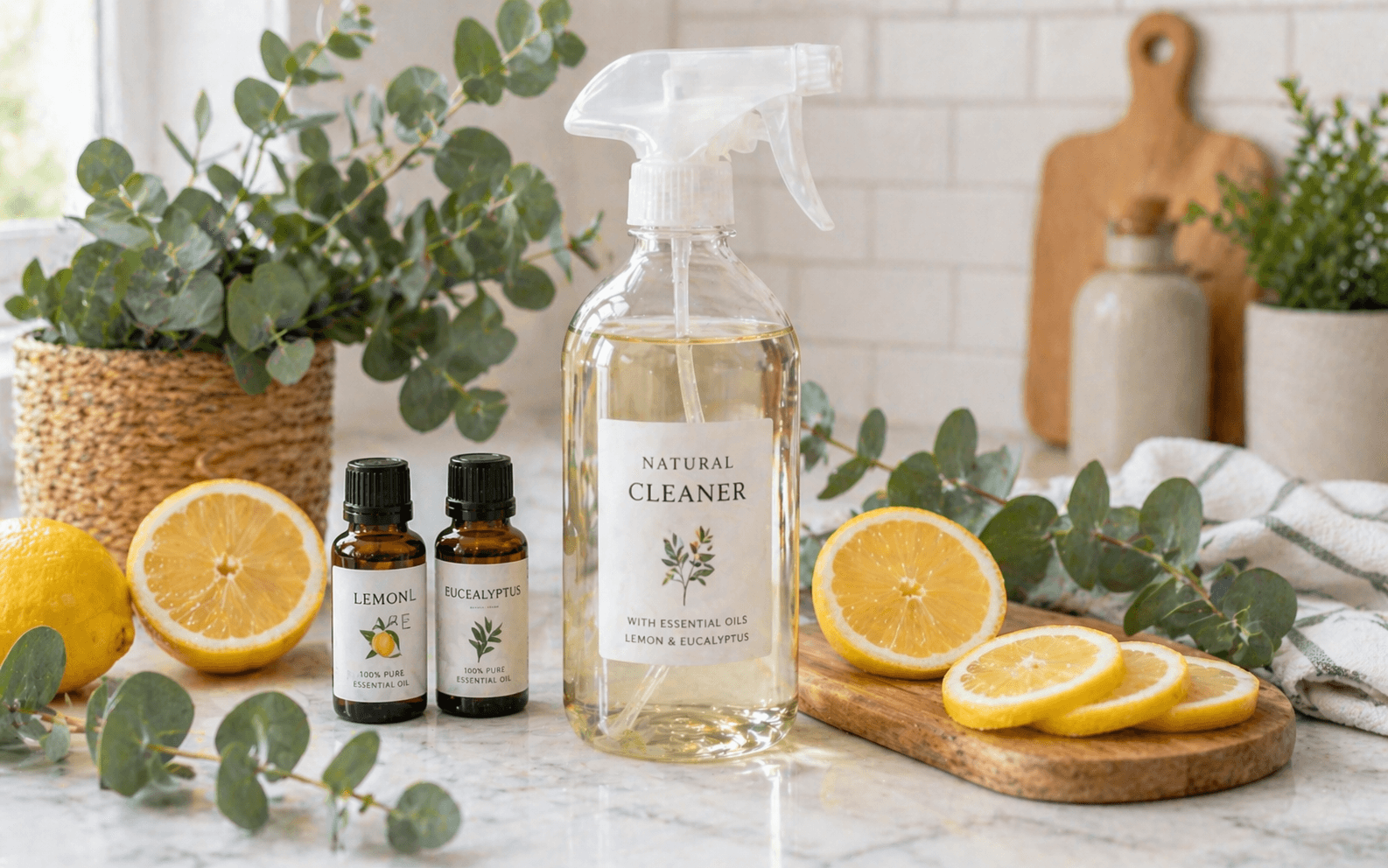 Natural Home Cleaning with Essential Oils